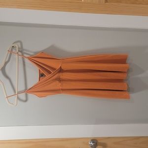 Large orange wild fable dress